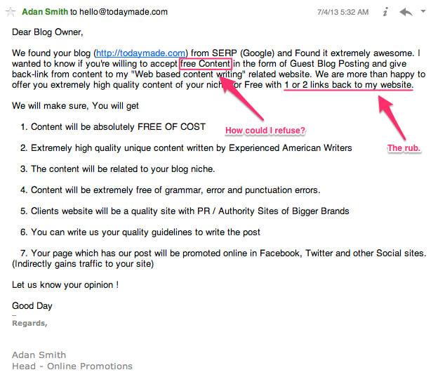 guest blogging opportunities